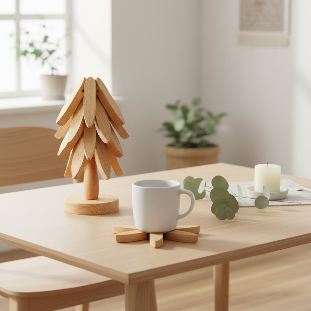 Wooden Tree Trivets